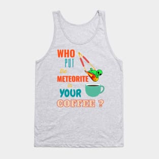 Meteorite Coffee Tank Top